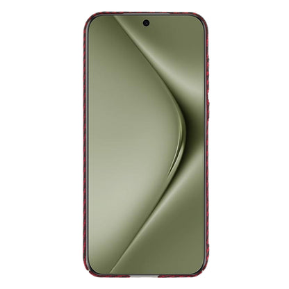 Husa pentru Huawei Pura 70 Ultra, Techsuit, Carbonite FiberShell, Rosie