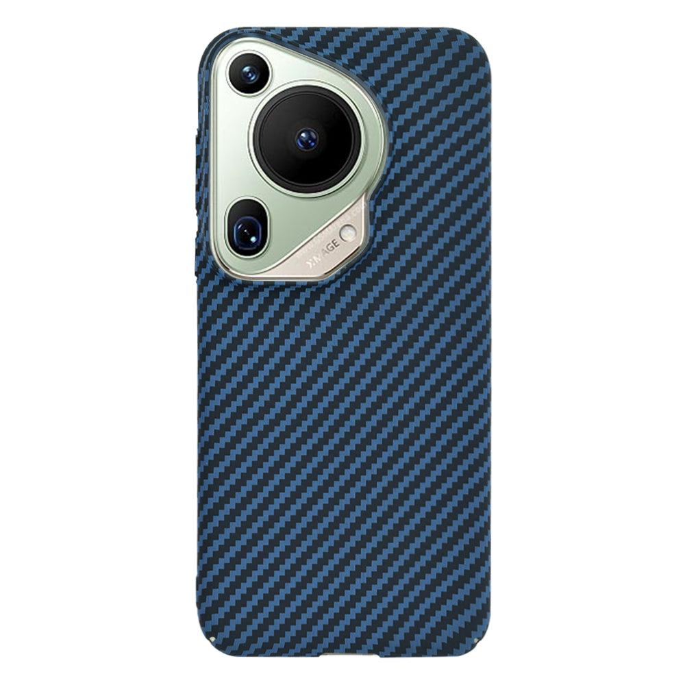Husa pentru Huawei Pura 70 Ultra, Techsuit, Carbonite FiberShell, Turcoaz