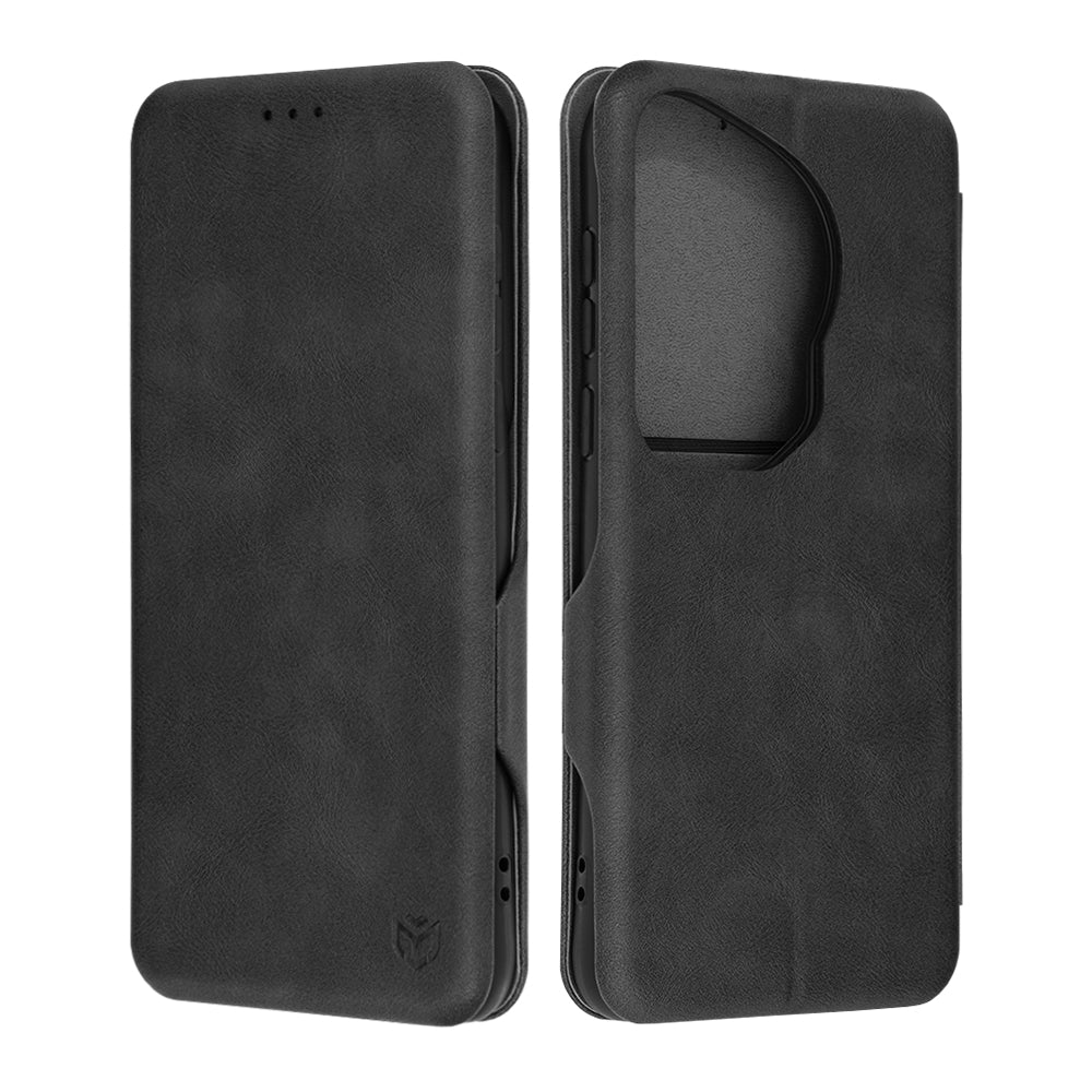 Husa pentru Huawei Pura 70 Ultra, Techsuit, Safe Wallet Plus, Neagra