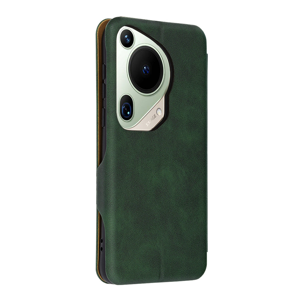 Husa pentru Huawei Pura 70 Ultra, Techsuit, Safe Wallet Plus, Verde