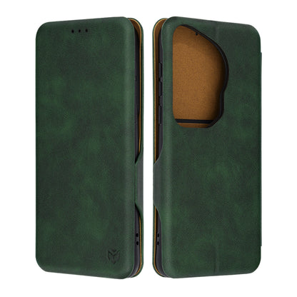 Husa pentru Huawei Pura 70 Ultra, Techsuit, Safe Wallet Plus, Verde
