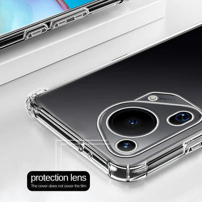 Husa pentru Huawei Pura 70 Ultra, Techsuit, Shockproof Clear, Transparenta
