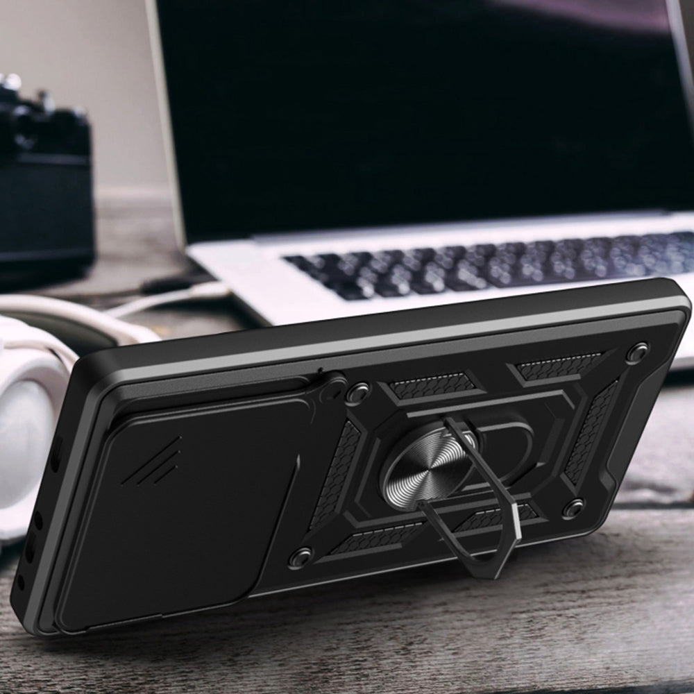 Husa pentru Infinix Note 40 Pro+, Techsuit, CamShield, Albastra