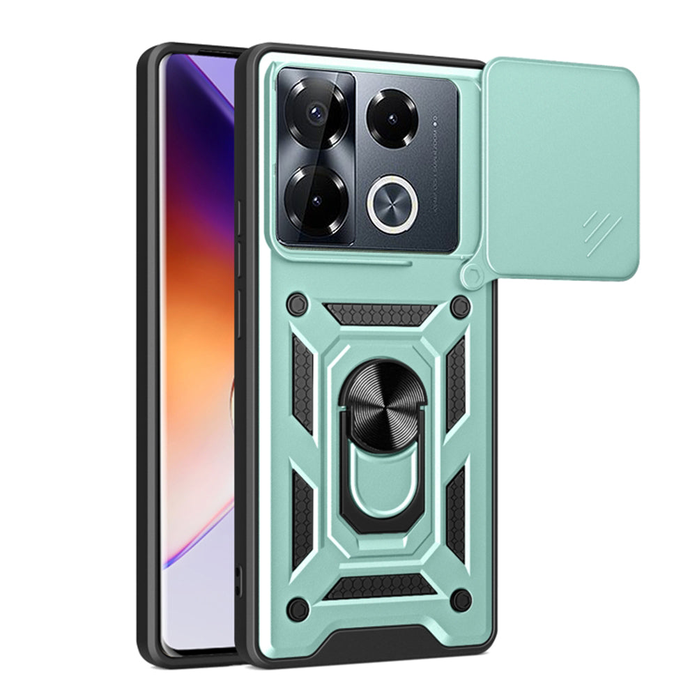 Husa pentru Infinix Note 40 Pro+, Techsuit, CamShield, Verde