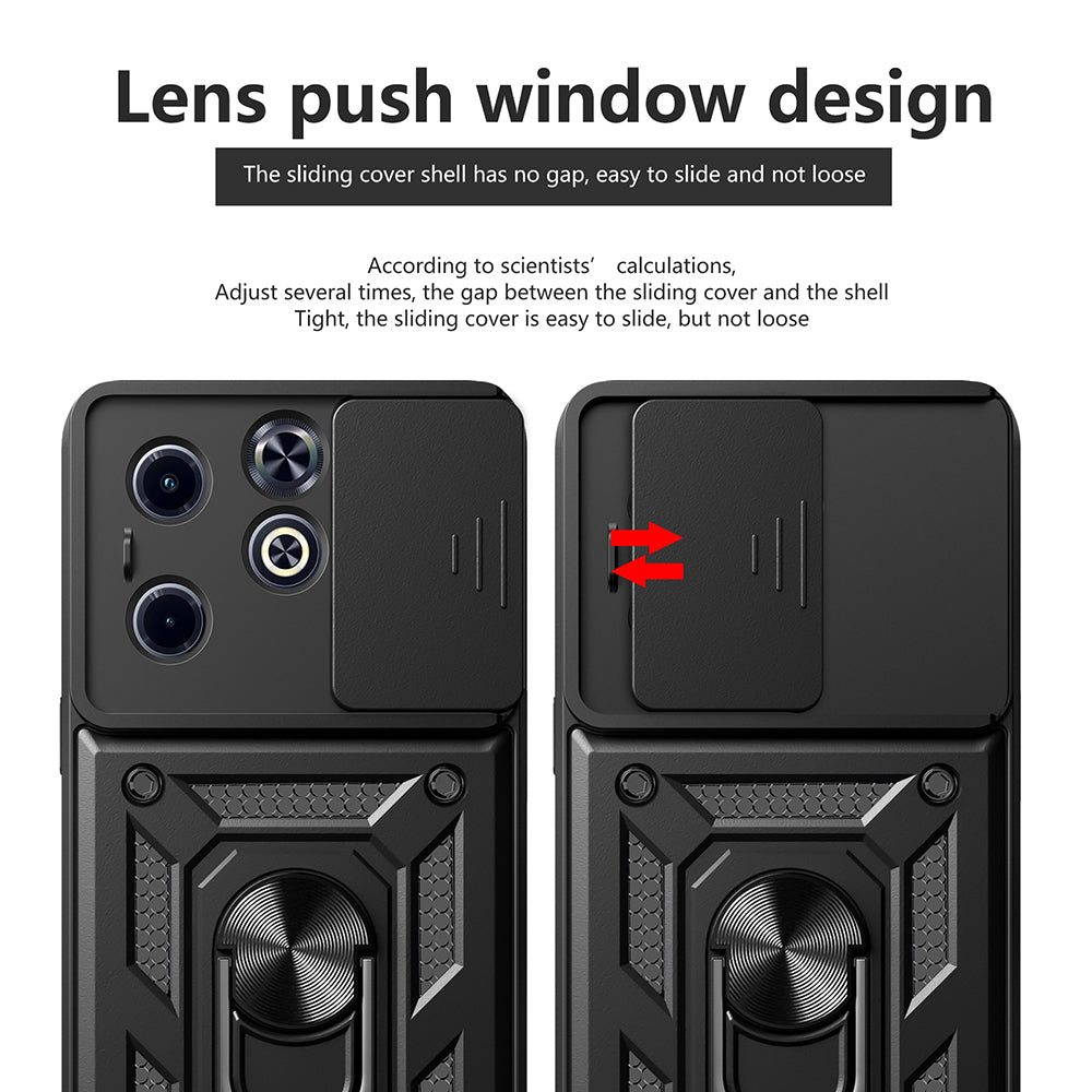 Husa pentru Infinix Smart 8 / Hot 40i, Techsuit, CamShield, Verde