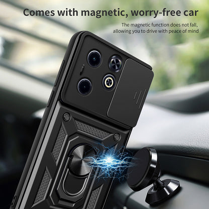 Husa pentru Infinix Smart 8 / Hot 40i, Techsuit, CamShield, Verde