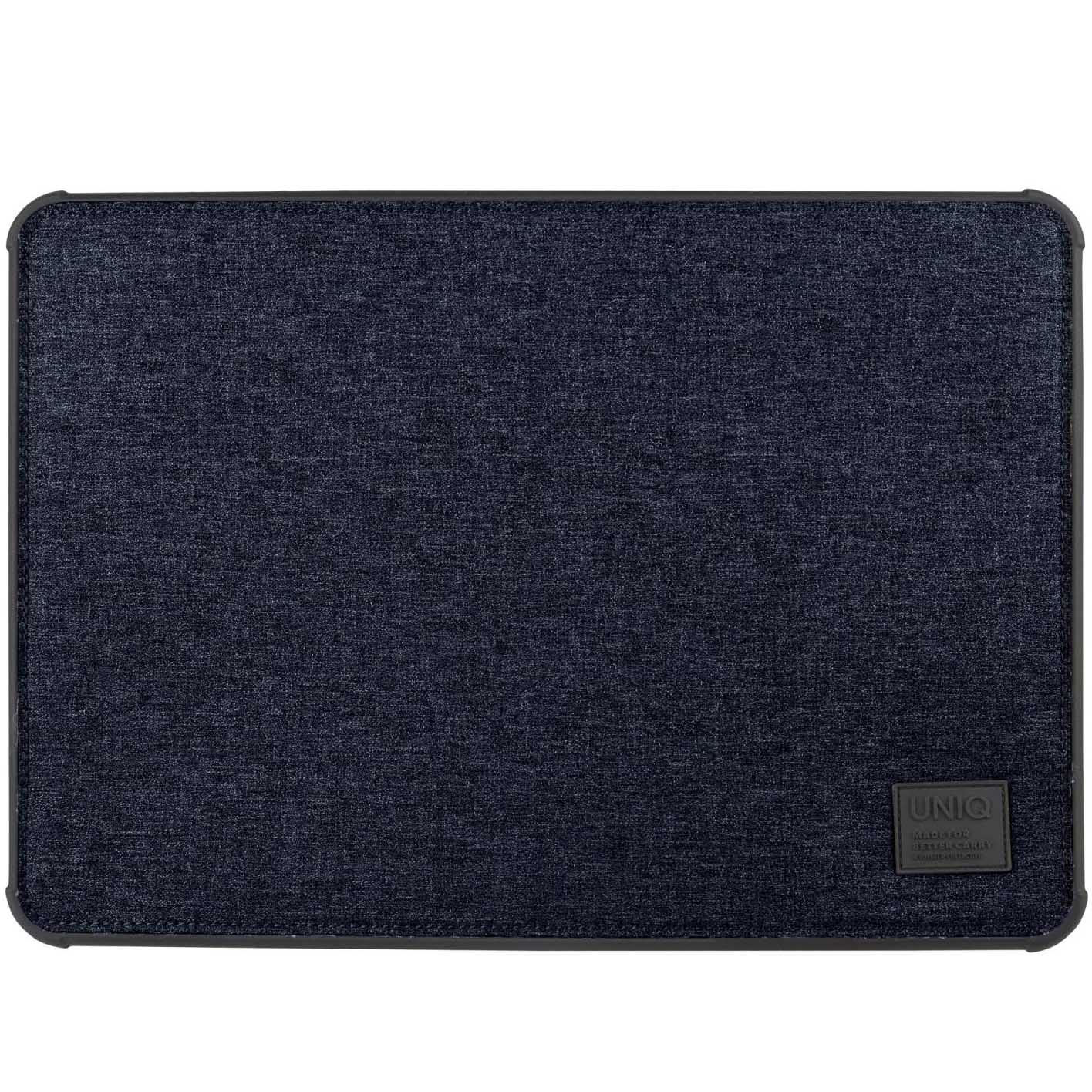 Husa UNIQ DFender Tough pentru Apple Macbook 12inch (2015), Albastra