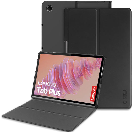 Husa pentru Lenovo Tab Plus 11.5inch, Tech-Protect, SmartCase, Neagra