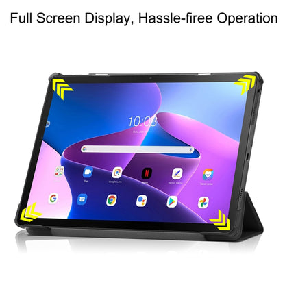 Husa pentru Lenovo Tab M10 Gen 3, Techsuit, FoldPro, Neagra