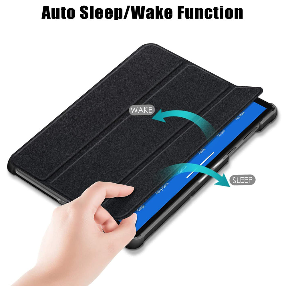 Husa pentru Lenovo Tab M10 Plus 10.3, Techsuit, FoldPro, Neagra