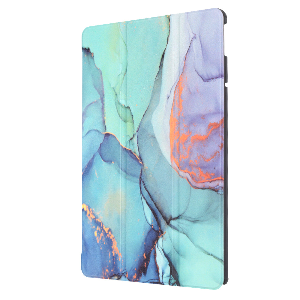Husa pentru Lenovo Tab M11, Techsuit, FoldPro Green Time, Multicolor