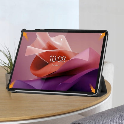 Husa pentru Lenovo Tab P12, Techsuit, FoldPro, Neagra