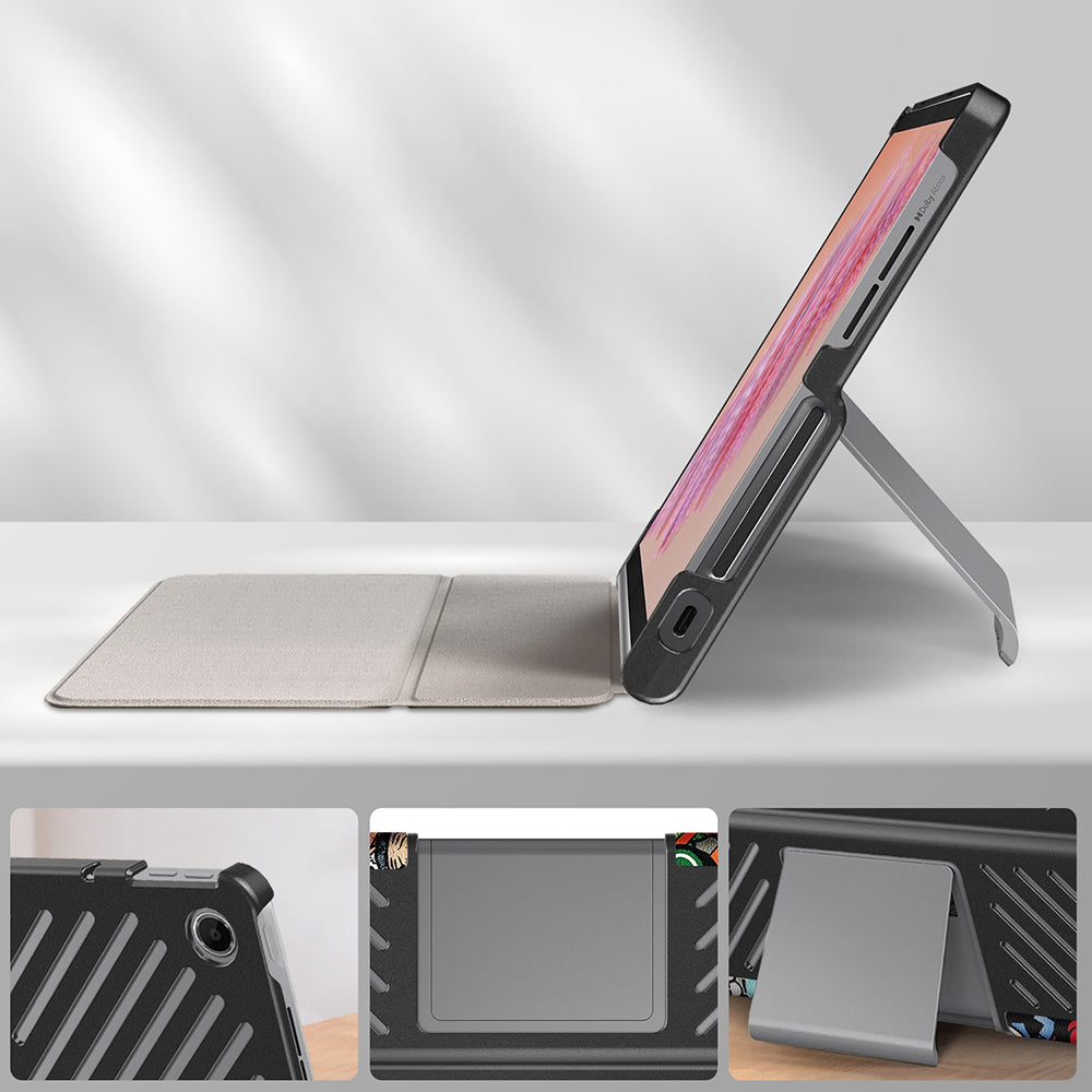 Husa pentru Lenovo Tab Plus 11.5inch, Techsuit, FoldPro Urban Vibe, Multicolor