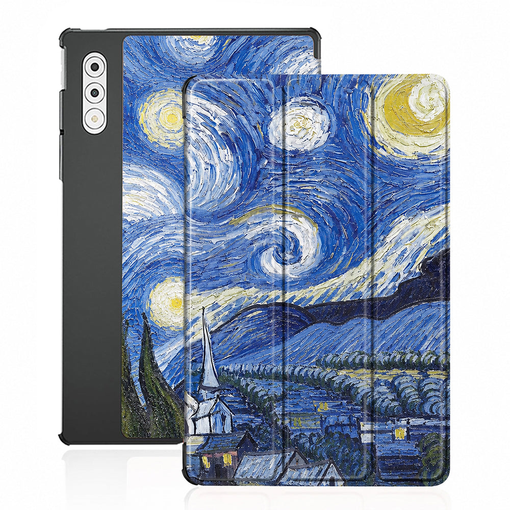 Husa pentru Lenovo Yoga Tab Plus, Techsuit, FoldPro Starry Night, Multicolor