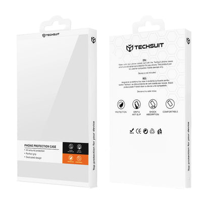 Husa pentru Motorola Edge 60 Pro, Techsuit, Carbon Shield Pro, Fumurie