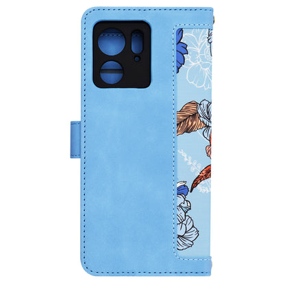 Husa pentru Motorola Edge (2023) / Edge 40, Techsuit, FlipCraft, Bleu