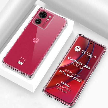 Husa pentru Motorola Edge (2023) / Edge 40, Techsuit, Shockproof Clear, Transparenta