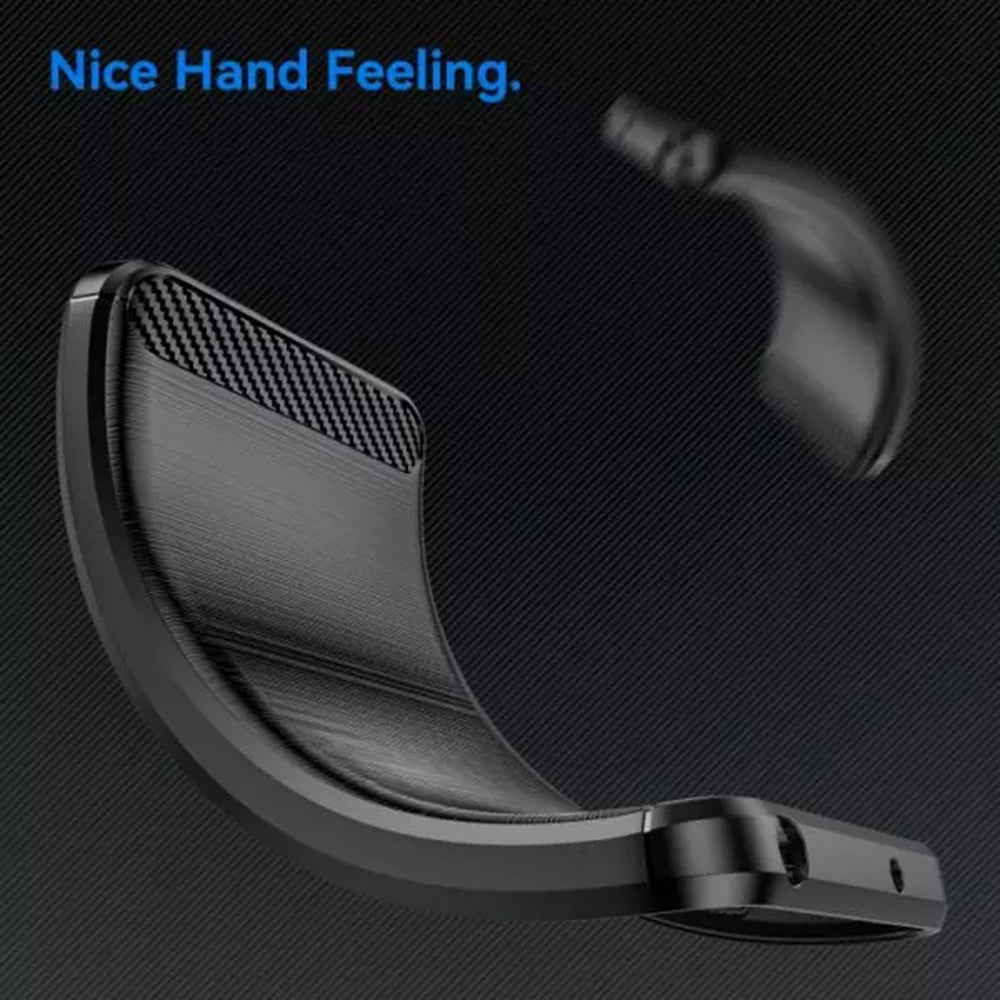 Husa pentru Motorola Edge 30 Fusion, Techsuit, Carbon, Neagra
