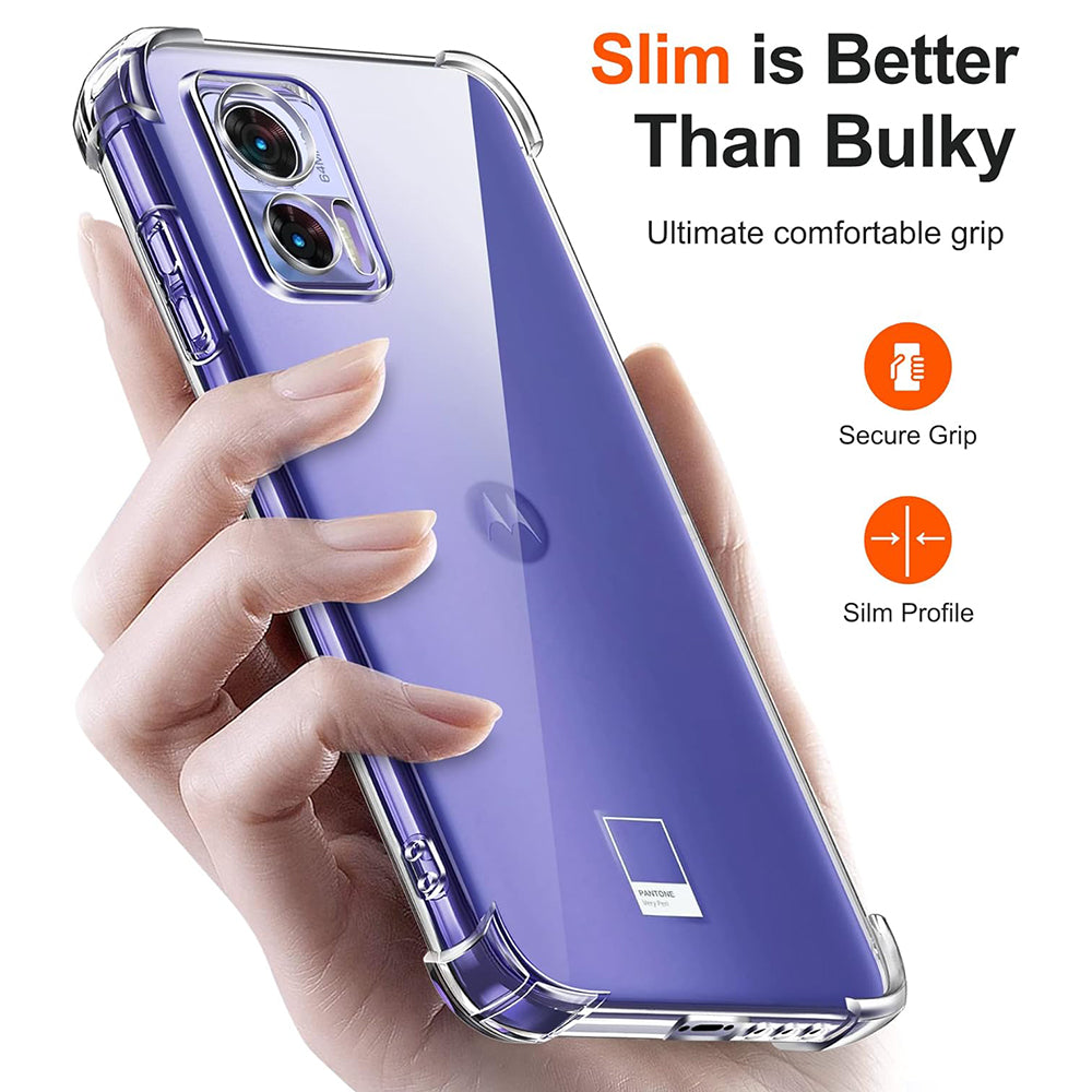 Husa pentru Motorola Edge 30 Neo, Techsuit, Shockproof Clear, Transparenta