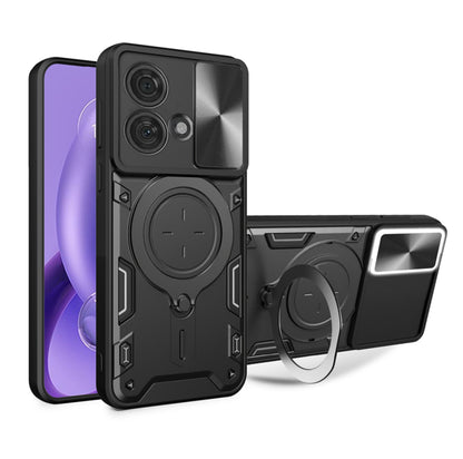 Husa pentru Motorola Edge 40 Neo, Techsuit, CamGuard Pro, Neagra