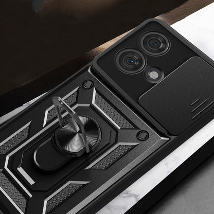 Husa pentru Motorola Edge 40 Neo, Techsuit, CamShield, Neagra