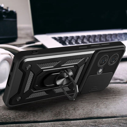Husa pentru Motorola Edge 40 Neo, Techsuit, CamShield, Neagra