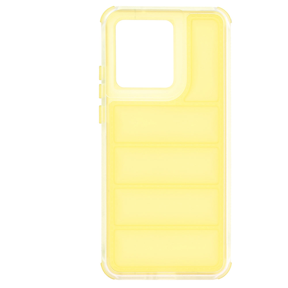 Husa pentru Motorola Edge 40 Neo, Techsuit, Wave Shield, Galbena