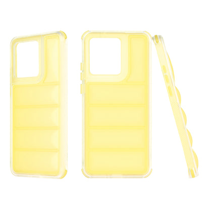 Husa pentru Motorola Edge 40 Neo, Techsuit, Wave Shield, Galbena