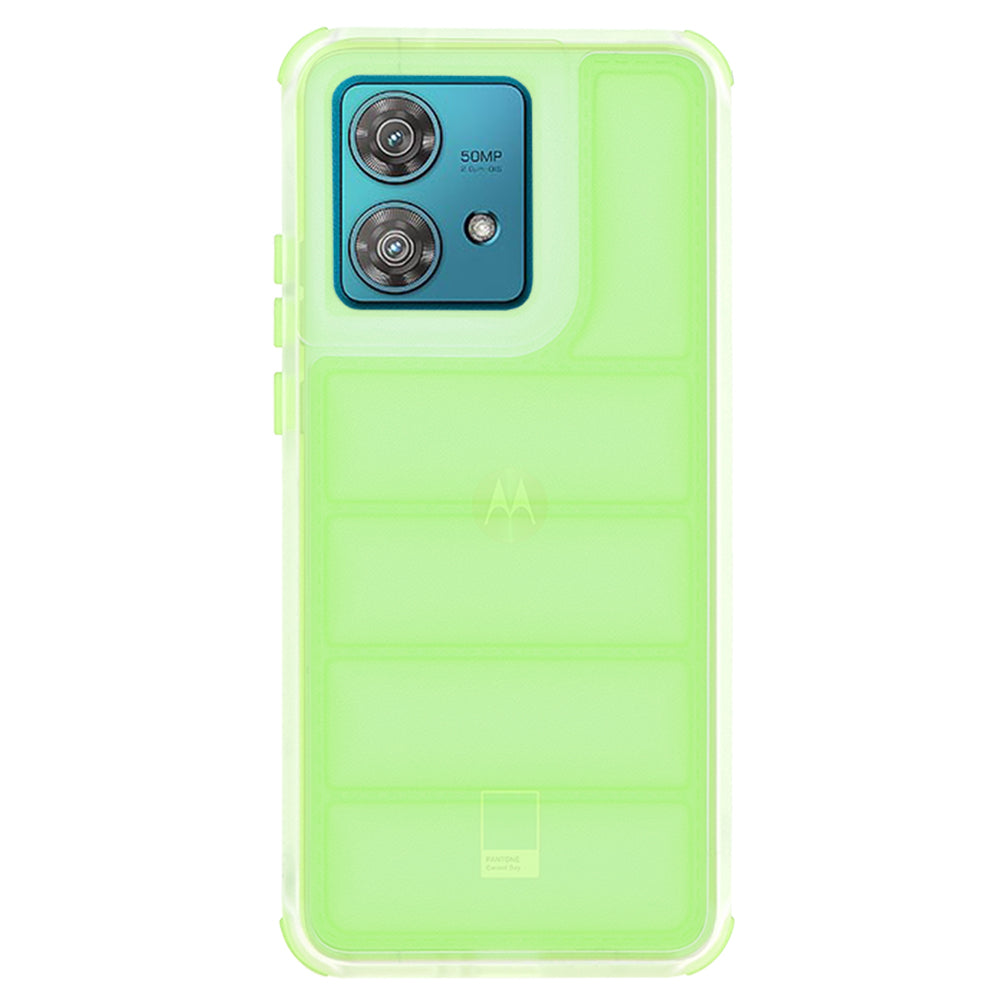 Husa pentru Motorola Edge 40 Neo, Techsuit, Wave Shield, Verde