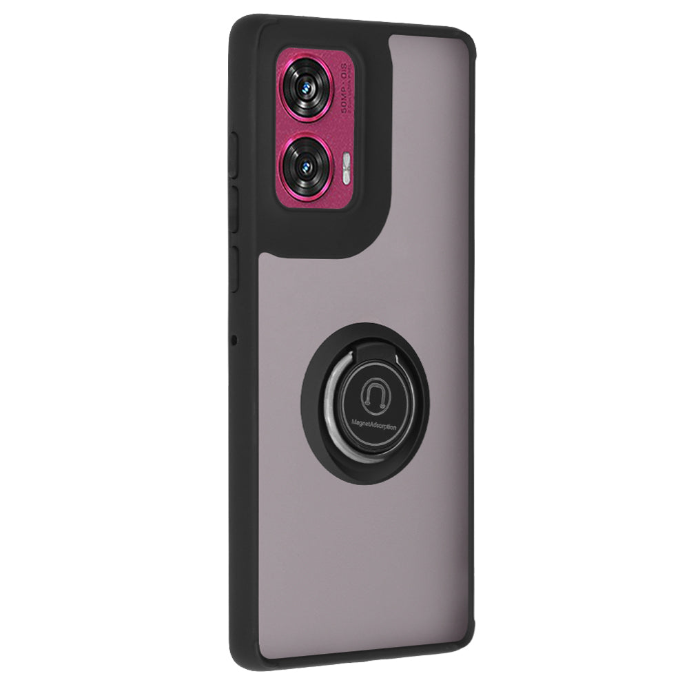 Husa pentru Motorola Edge 50 Fusion, Techsuit, Glinth, Neagra