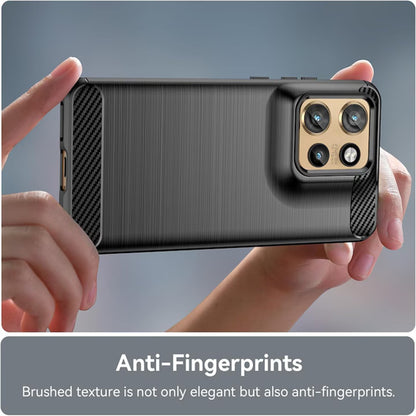 Husa pentru Motorola Edge 50 Neo, Techsuit, Carbon, Neagra