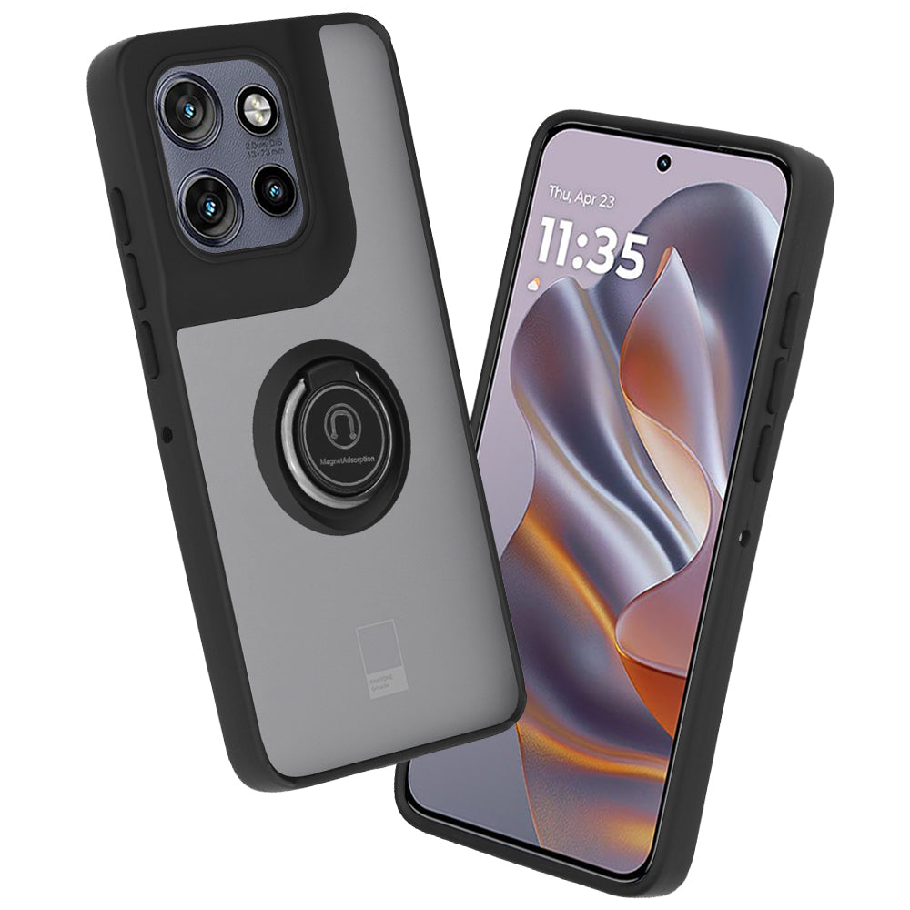 Husa pentru Motorola Edge 50 Neo, Techsuit, Glinth, Neagra