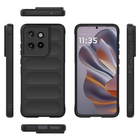 Husa pentru Motorola Edge 60 Neo / Edge 50 Neo, Techsuit, Magic Shield, Neagra