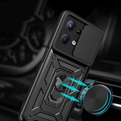 Husa pentru Motorola Edge 50 Pro, Techsuit, CamShield, Albastra