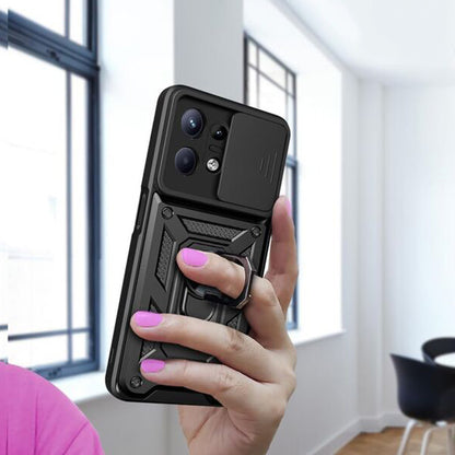Husa pentru Motorola Edge 50 Pro, Techsuit, CamShield, Neagra