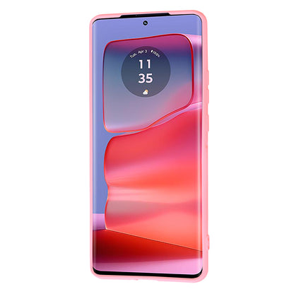 Husa pentru Motorola Edge 50 Pro, Techsuit, SoftFlex, Roz Deschis