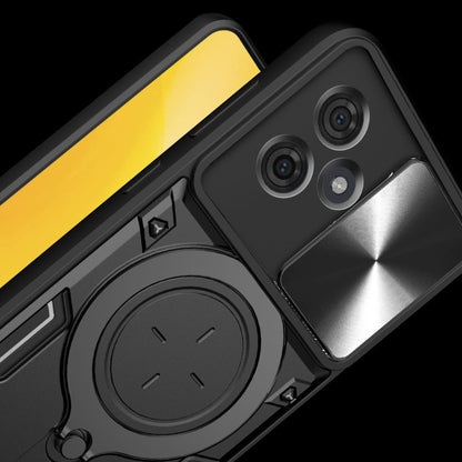 Husa pentru Motorola Edge 60 Fusion / Edge 60, Techsuit, CamGuard Pro, Neagra