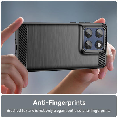 Husa pentru Motorola Edge 60 Fusion / Edge 60, Techsuit, Carbon, Neagra