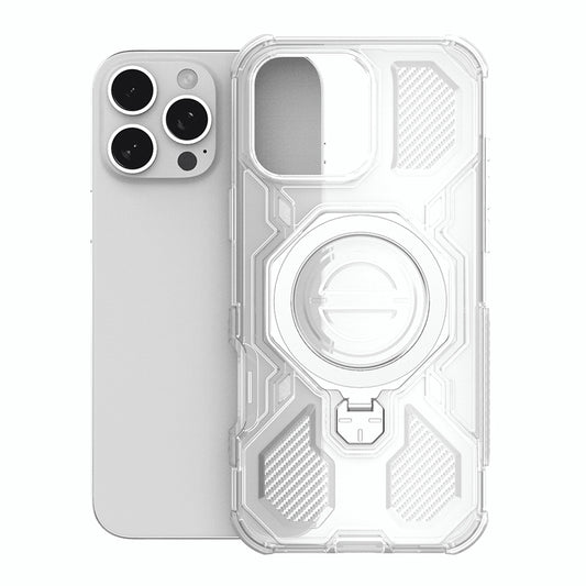 Husa pentru Motorola Edge 60 Fusion / Edge 60, Techsuit, Carbon Shield Pro, Alba