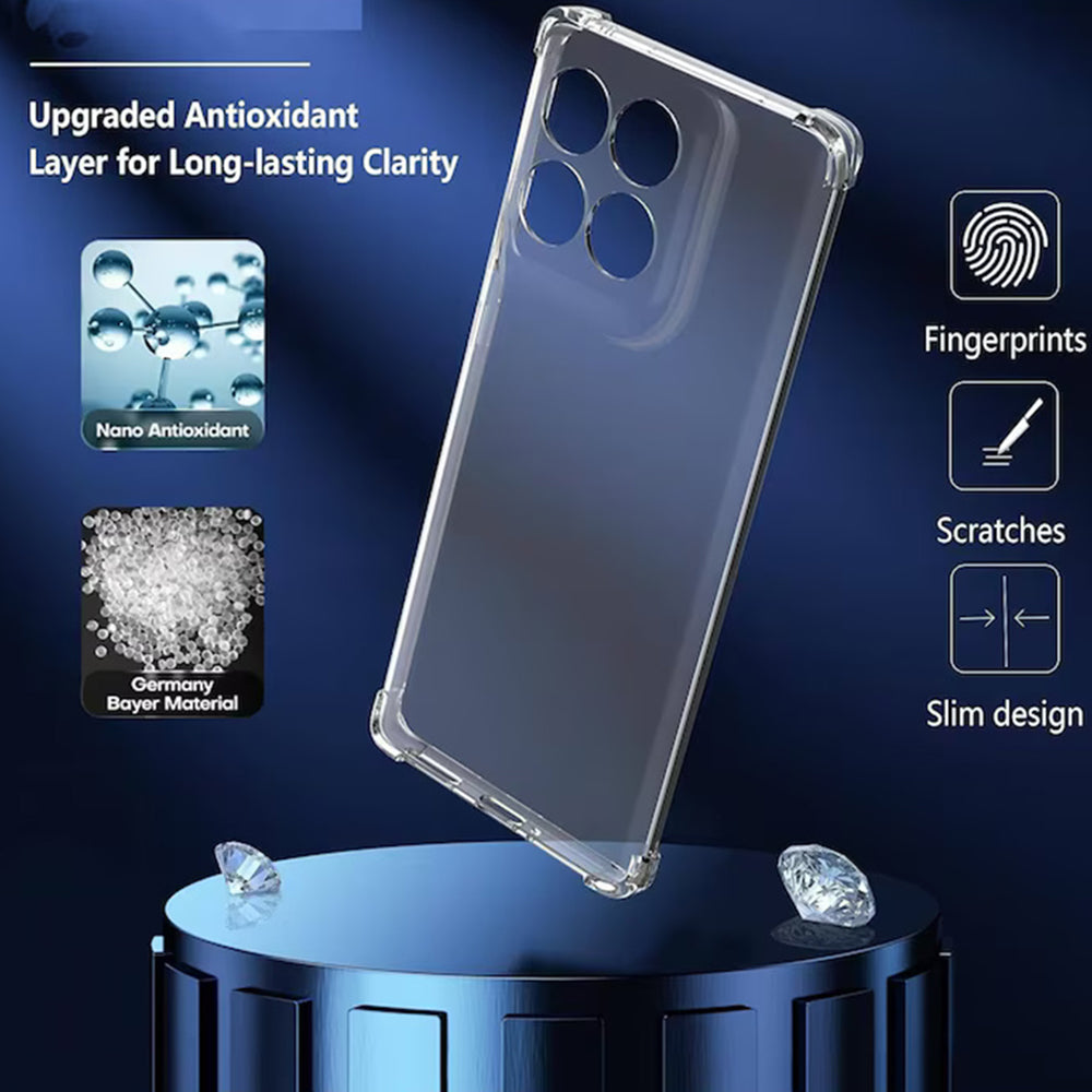 Husa pentru Motorola Edge 60 Fusion / Edge 60, Techsuit, Shockproof Clear, Transparenta