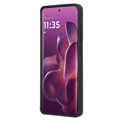 Husa pentru Motorola Edge 60 Pro, Techsuit, Glinth, Neagra