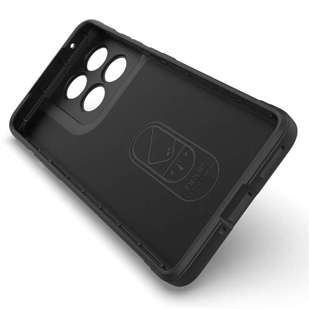 Husa pentru Motorola Edge 60 Pro, Techsuit, Magic Shield, Neagra
