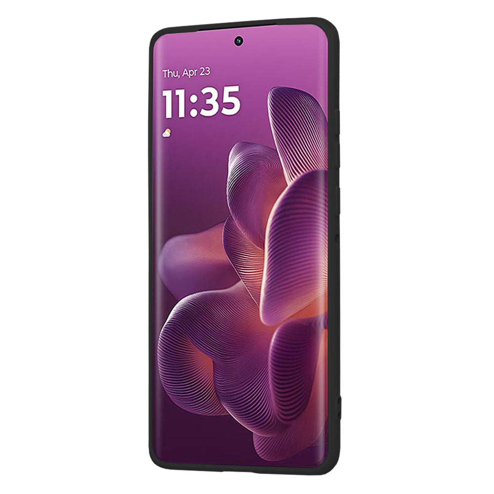 Husa pentru Motorola Edge 60 Pro, Techsuit, SoftFlex, Neagra