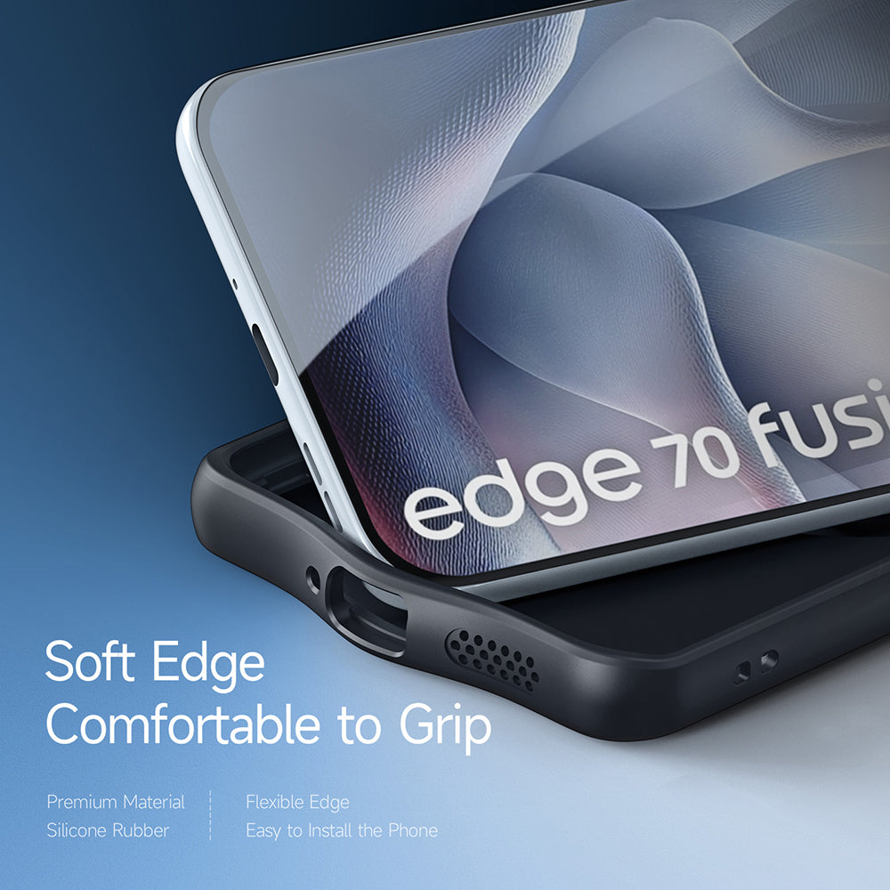 Husa pentru Motorola Edge 70 Fusion, DUX DUCIS, Aimo, Neagra