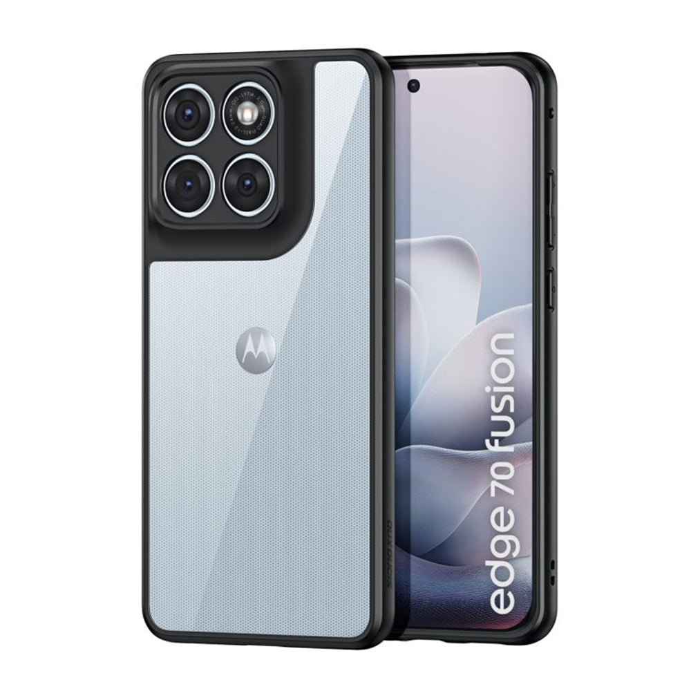 Husa pentru Motorola Edge 70 Fusion, DUX DUCIS, Aimo, Neagra