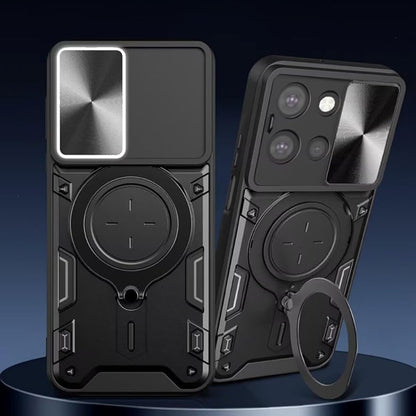 Husa pentru Motorola Edge 70 Fusion, Techsuit, CamGuard Pro, Albastra