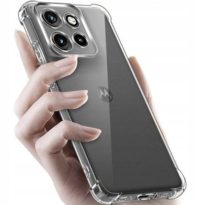 Husa pentru Motorola Edge 70 Fusion, Techsuit, Shockproof Clear, Transparenta