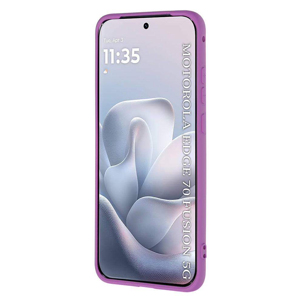 Husa pentru Motorola Edge 70 Fusion, Techsuit, SoftFlex, Mov
