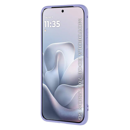 Husa pentru Motorola Edge 70 Fusion, Techsuit, SoftFlex, Mov Deschis