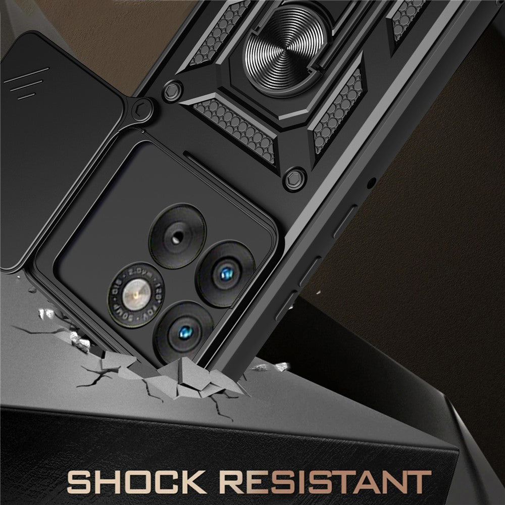 Husa pentru Motorola Edge 70 Max, Techsuit, CamShield, Albastra